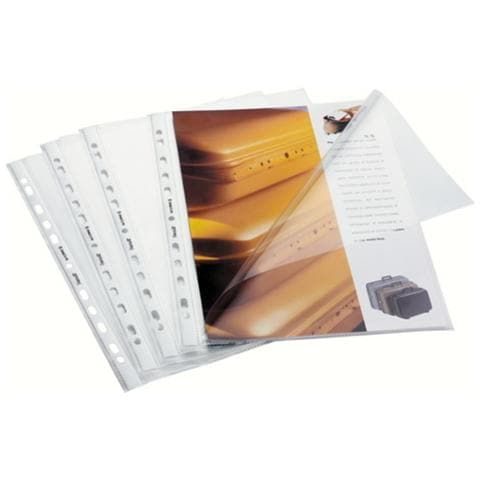 10 buste forate porta cards 21,5x29,7cm - Foto 2