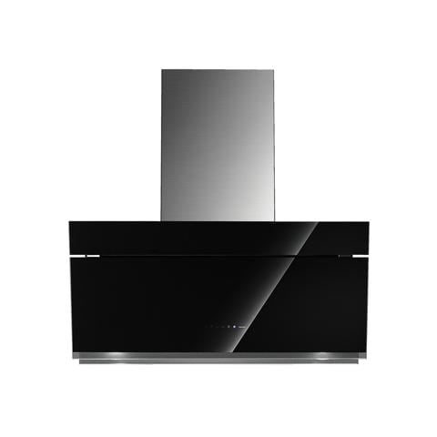 Cappa Butterfly Isola da 90cm Nera 800 m3 / h - Foto 1