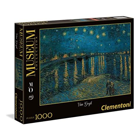 Puzzle 1000 Pz - Museum Collection - Musee D'Orsay - Van Gogh - Notte Stellata Sul Rodano - Foto 1