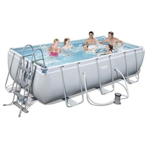 Piscina Power Steel Frame Rettangolare 404x201x100 cm - Foto 2