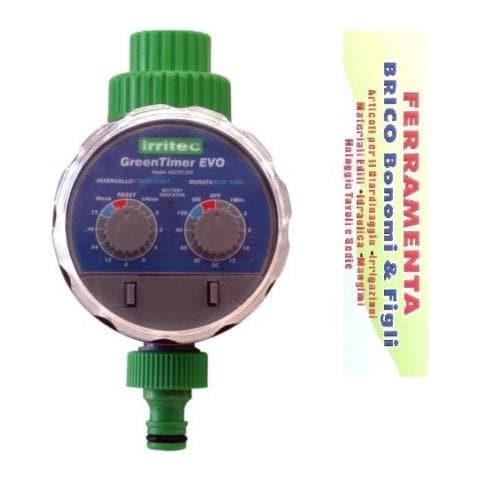 Programmatore A Batteria Green Timer Evo Att. Rubinetto 3/4"" Irritec - Foto 1