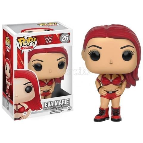 Wrestling Pop Wwe Vinile Figura Eva Marie 9 Cm Con Bollino - Foto 2