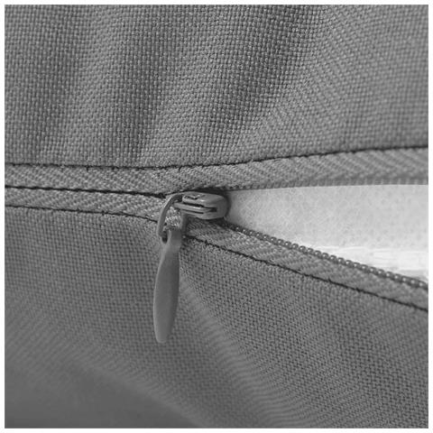 Cuscini Da Esterno 4 Pz 45x45 Cm Grigi - Foto 4
