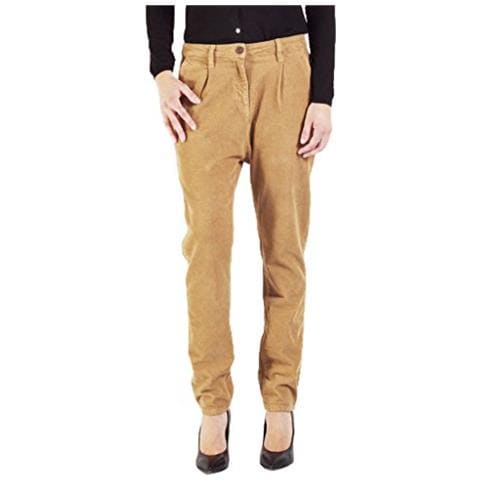 CARRERA JEANS - Carrera Velluto 1000r Stretch Mod. 771. Cavallo Basso E  Gamba Regolare. Donna Beige M - ePRICE