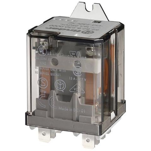 62.82.8.230.0000 Relè Ad Innesto 230 V / ac 16 A 2 Scambi 1 Pz. - Foto 1