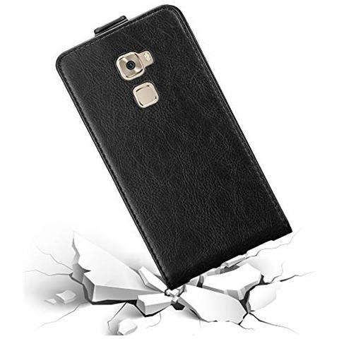 Custodia Compatibile Con Huawei Mate S In Nero Di Notte - Coperchio Protettivo In Design Flip Con Chiusura Magnetica - Foto 2