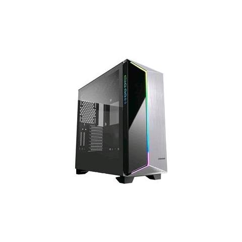 Dark Blader G Premium Mid Tower Gaming Case In Alluminio Spazzolato E Vetro Pannello Frontale Con Rgb E Vetro Laterale - Foto 2