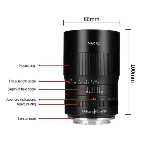 495756 obiettivo per fotocamera MILC Obiettivi macro Nero - Foto 2