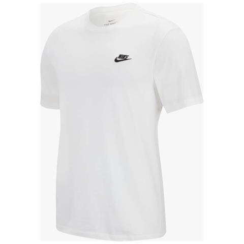 T-shirt Nsw Club Uomo Taglia 2XL Colore Bianco - Foto 4