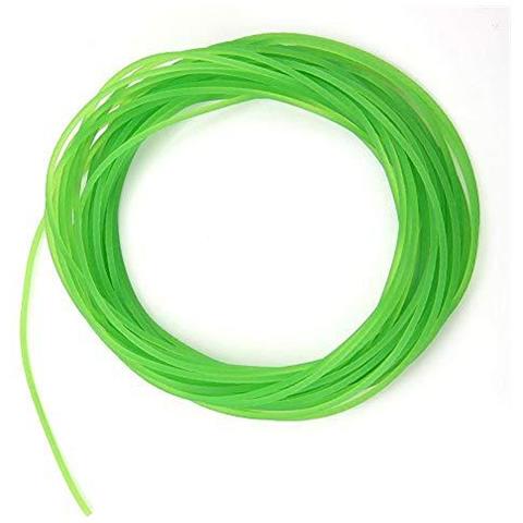 High-performance Poliuretano Green Belt Superficie Ruvida Pu Poliuretano Rotonda Cinghia Per Drive Trasmissione 2 Millimetri 3 Millimetri 4 Millimetri 5 Millimetri 6 Millimetri 8 Millimetri 10mm 12mm 15 Millimetri (2 Mm 10m) - Foto 2