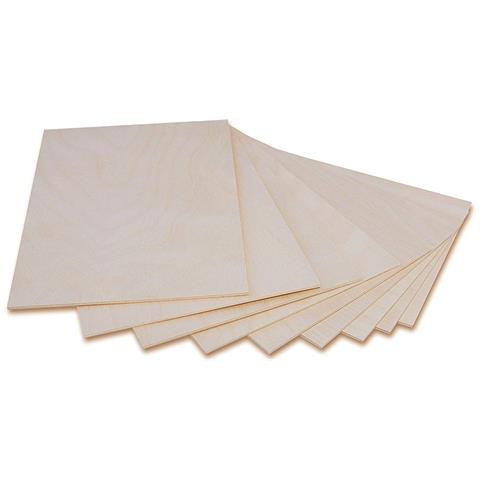 3 X A5 Compensato Pannello Legno Grezzo Fogli | 148 X 210 X 3 Mm (+ / - 0.5 Mm) | Bricolage Tavola Betulla Baltico | Ideale Per Pirografia, Taglio Laser, Cnc Router, Modellare, Traforato - Foto 1