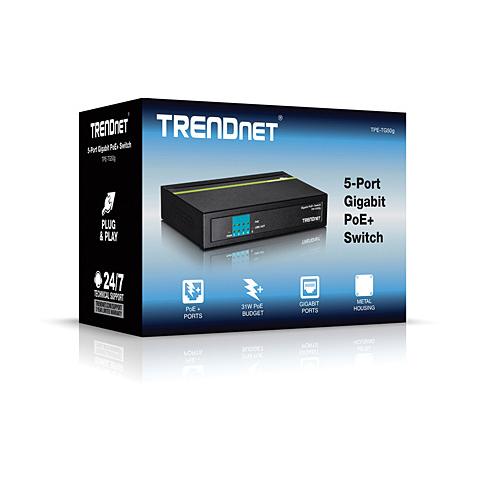 Switch 5 Porte Gigabit Ethernet (4 PoE)  - Foto 4