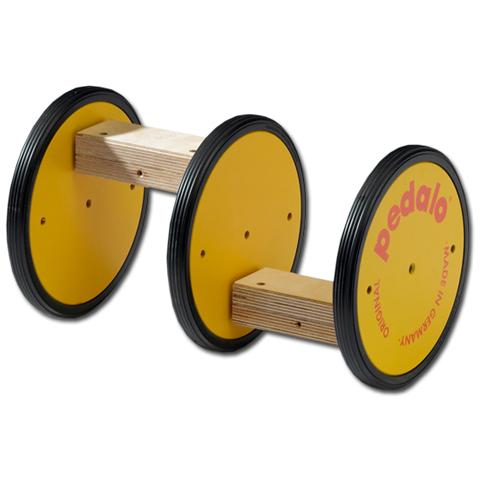 Pedalò Balance board per Equilibrio 6 x 14 cm Colore Nero e Giallo - Foto 2