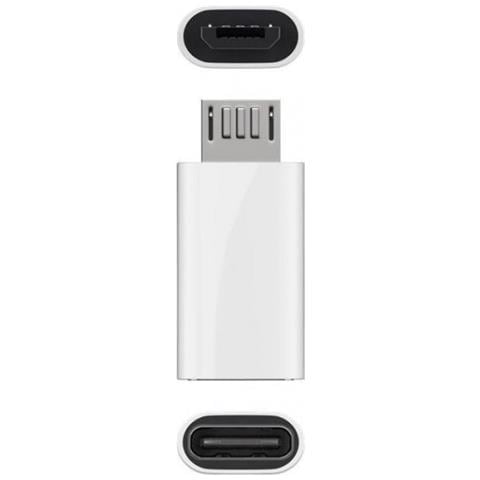 USBMICROUSBC cavo di interfaccia e adattatore USB 2.0 Micro-B USB C Bianco - Foto 1