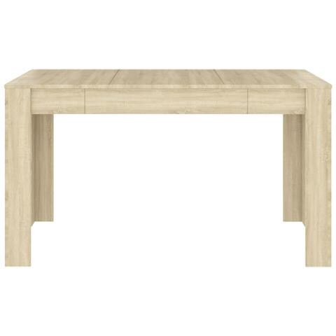 Tavolo da Pranzo Rovere Sonoma 140x74,5x76 cm Legno Multistrato - Foto 2
