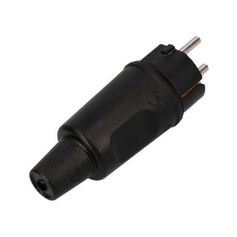 Presa In Gomma Nera R42006 - Foto 1