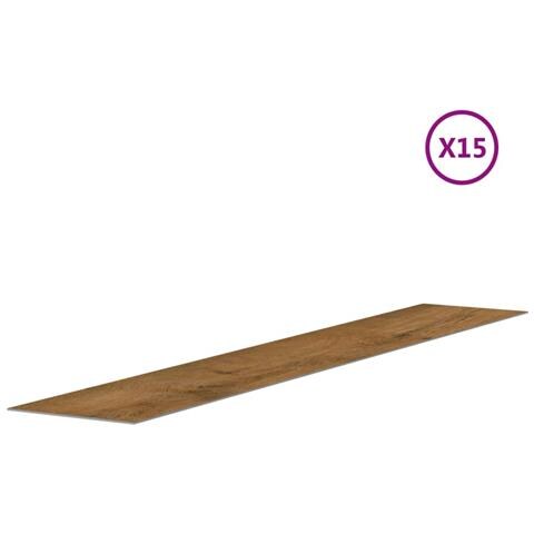 Pannelli Da Parete Effetto Legno Marrone Pvc 2,06 M - Foto 8