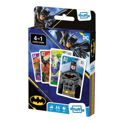 Shuffle - Giochi Di Carte Batman - 4 In 1 - Foto 1