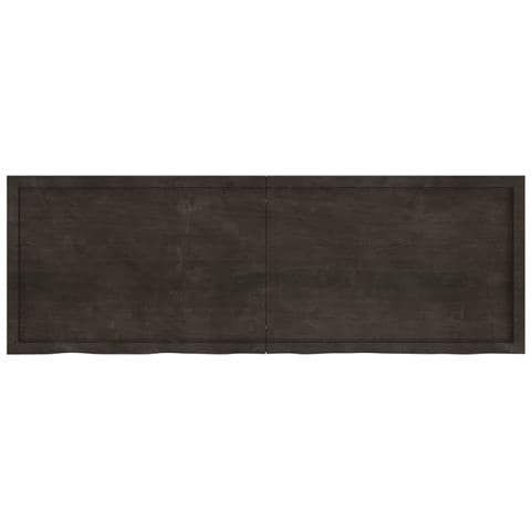 Piano Tavolo Marrone 180x60x (2-4) cm Rovere Massello Trattato - Foto 2