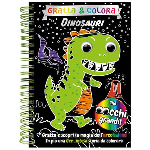 Sandro Cecchi - Dinosauri. Gratta e colora. Ediz. a colori - Foto 2