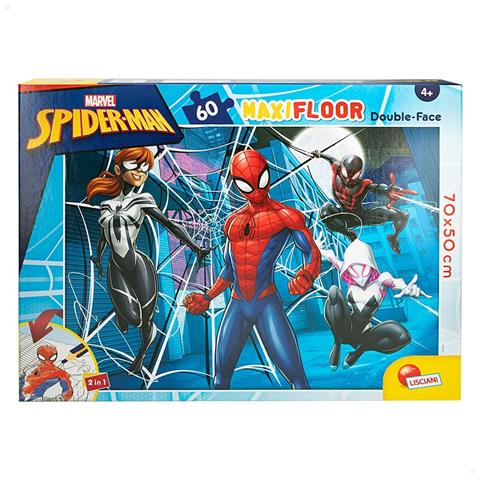Puzzle Per Bambini Spider-man Double-face 60 Pezzi 70 X 1,5 X 50 Cm (6 Unità) - Foto 6