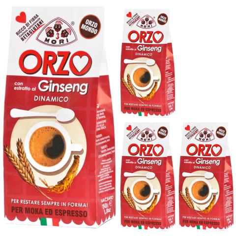 Tre Mori Orzo Mondo Al Ginseng Macinato Per Moka Ed Espresso 4 Da 250 Grammi - Foto 1