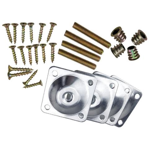 Parti Di Collegamento In Metallo Per Gambe Di Mobili - Foto 1