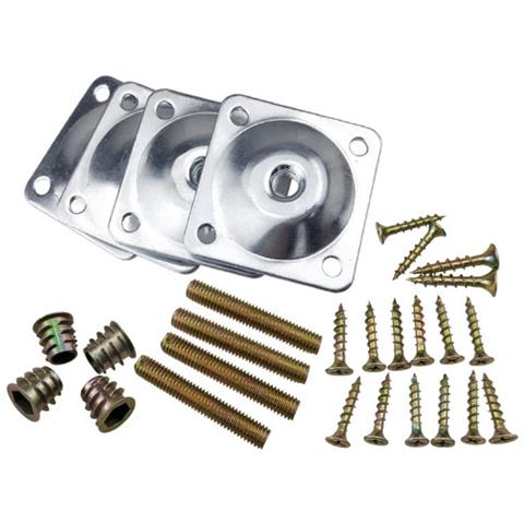 Parti Di Collegamento In Metallo Per Gambe Di Mobili - Foto 2