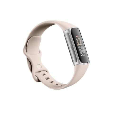 Charge 6 Amoled Braccialetto Per Rilevamento Di Attività Beige, Argento - Foto 2