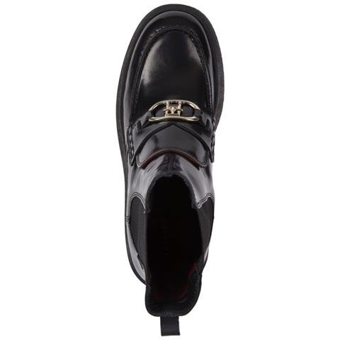 Hardware Loafer Boot Stivaletti Pelle Scarpe Donna Nero Eu 40, Fw0fw07317 Bds - Foto 3