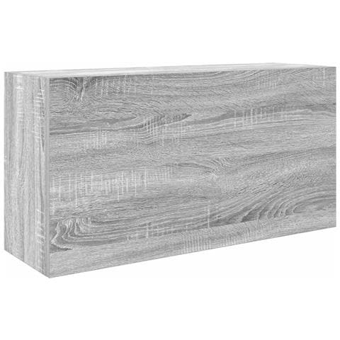 Mobile Da Bagno Grigio Sonoma 80x25x40 Cm In Truciolato - Foto 2