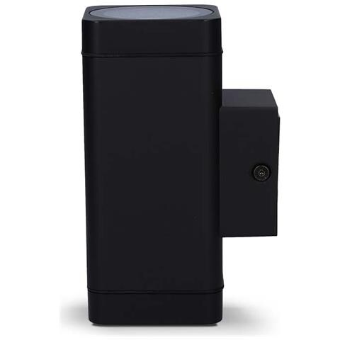 Smartlife Lampada Da Parete A Led Per Esterni Da 760 Lm Con Illuminazione Bidirezionale, Nero - Foto 3