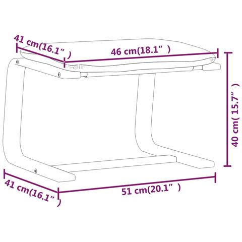 Poltrona Relax con Poggiapiedi Grigio Chiaro in Tessuto - Foto 9