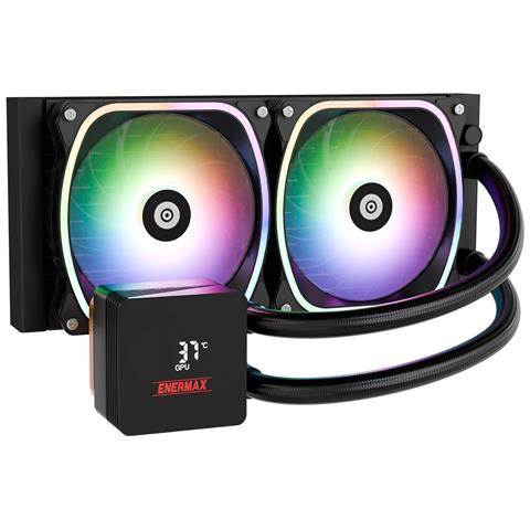 Dissipatore CPU a Liquido Aquafusion II 240 per Socket Intel LGA 1700/1200/115X / 2066/2011 e SocketAMD AM5/AM4 - Foto 1