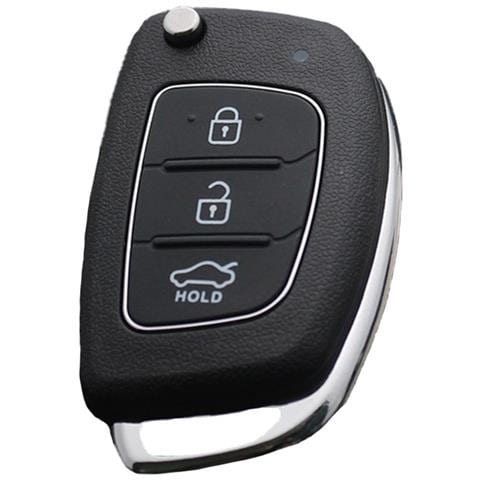 Guscio Chiave Auto 3 Pulsanti Compatibile Con Hyundai Kia - Sostituisci Il Tuo Guscio Usurato - Foto 1