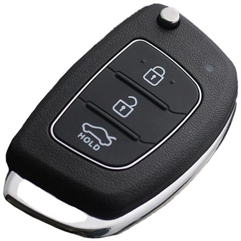 Guscio Chiave Auto 3 Pulsanti Compatibile Con Hyundai Kia - Sostituisci Il Tuo Guscio Usurato - Foto 2