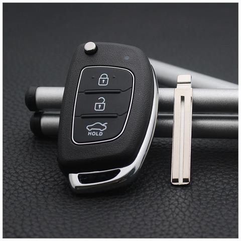 Guscio Chiave Auto 3 Pulsanti Compatibile Con Hyundai Kia - Sostituisci Il Tuo Guscio Usurato - Foto 3