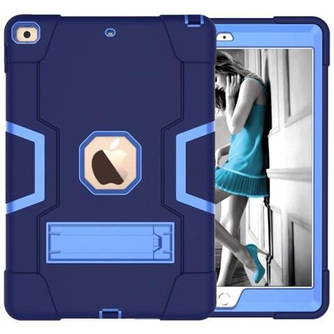 Custodia Per Ipad 6/5 9.7"" Armatura Con Supporto Blu - Foto 1