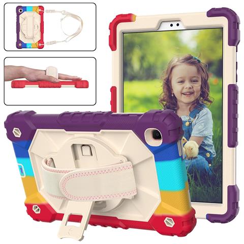 Custodia Per Samsung Galaxy Tab A 8.0"" Supporto E Tracolla Colorata - Foto 4