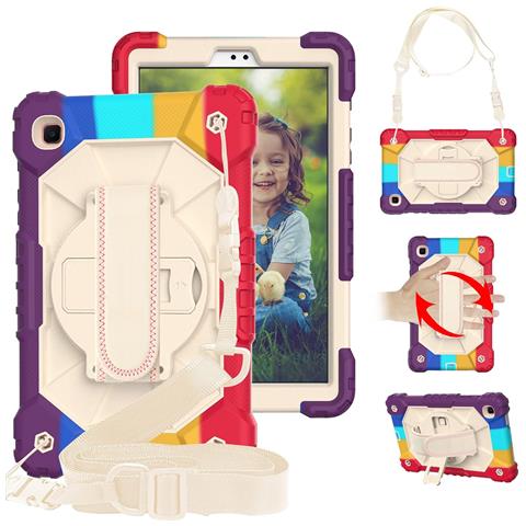 Custodia Per Samsung Galaxy Tab A 8.0"" Supporto E Tracolla Colorata - Foto 1