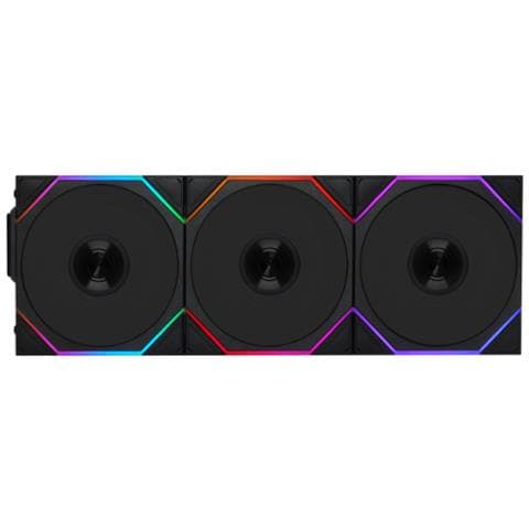 UNI FAN TL Case per computer Ventilatore 12 cm Nero 1 pz - Foto 1