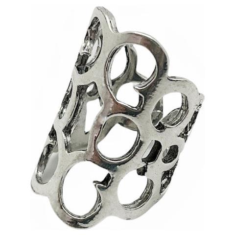 Anello Labirinto In Argento Placcato 3,5 - Foto 1