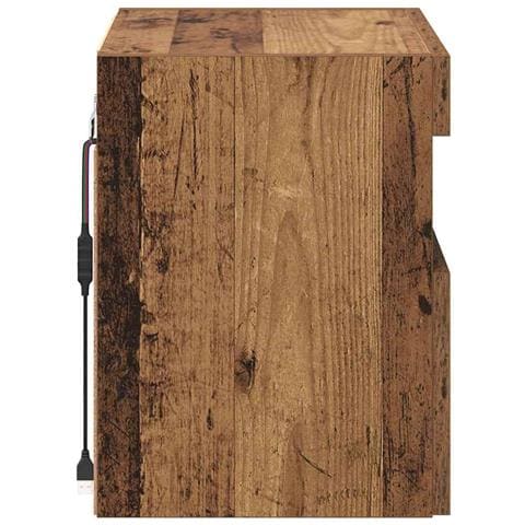 Mobile TV da parete Legno vecchio 40 x 30 x 40 cm - Foto 9