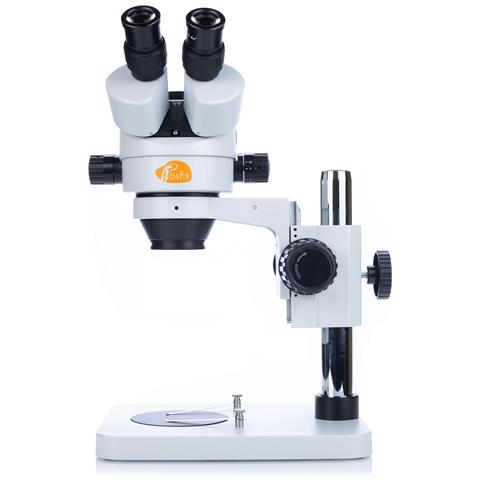 Mikroscopio Stereoscopico Trinoculare Mercury Pro Msmp-t-ps1 - Testa Rotante 360° | Zoom 7x-45x | Oculare Wf10x / 20, Set Di Accessori - Foto 2