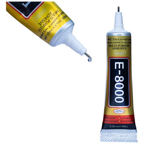 Set Di Colla Universale E-8000, T-7000, B-7000 15ml + Super Glue 3g - Alta Qualità, Versatilità, Precisione | Per Ceramica, Plastica, Metallo, Legno - Foto 2