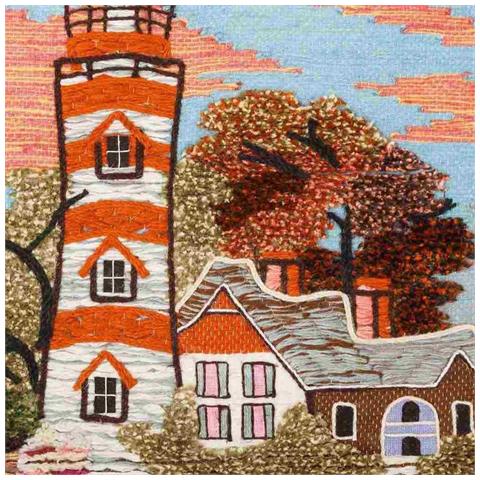 Arazzo Decorativo In Iuta Intrecciata 80x100 - Foto 2