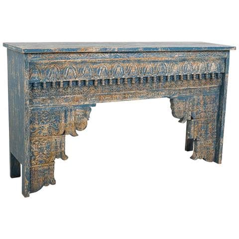 Mobile Da Ingresso In Legno Fatto A Mano 160x40x90 - Foto 1