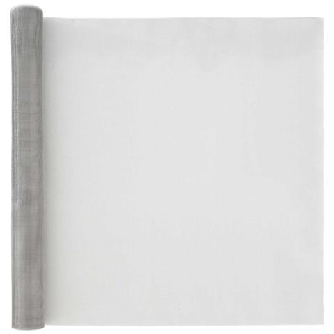 Rete per schermatura 80 x 1000 cm 18 Mesh Argento - Foto 1