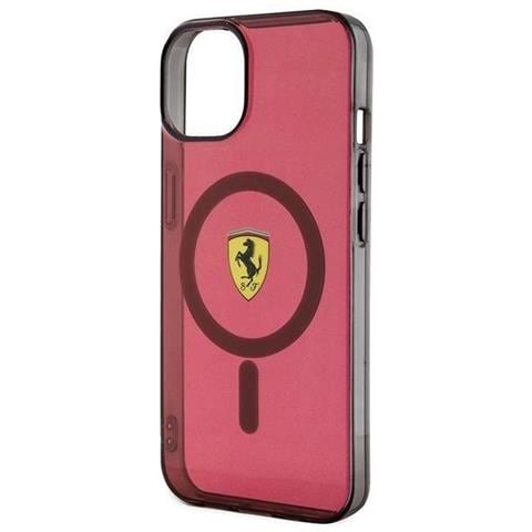 Ferrari Fehmp14surkr Iphone 14 6,1 6,1 Custodia Rossa /rossa Trasparente Magsafe - Foto 2