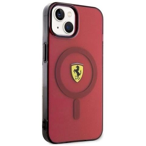 Ferrari Fehmp14surkr Iphone 14 6,1 6,1 Custodia Rossa /rossa Trasparente Magsafe - Foto 3